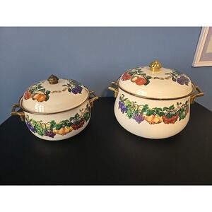 Vintage Tabletop Unlimited Kensington Set Induction Pots